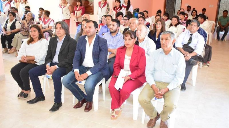 Inauguraron el Salón de Usos Múltiples en la Escuela Nº997 en Santa María