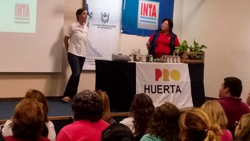 La capacitación en Huertas Urbanas con una importante asistencia