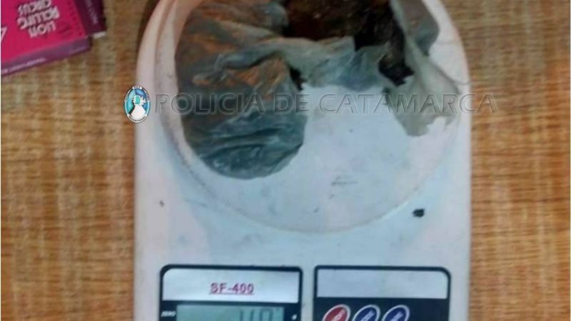 Secuestran droga en un puesto caminero de Valle Viejo