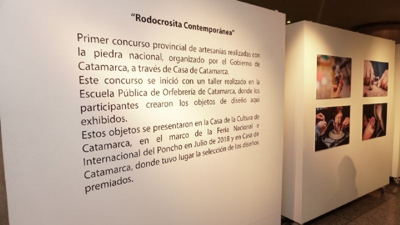Entregaron los premios del concurso “Rodocrosita Contemporánea”