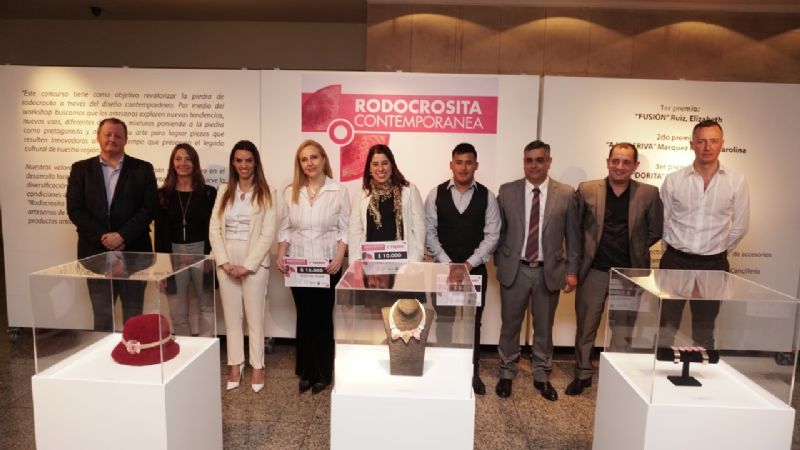Entregaron los premios del concurso “Rodocrosita Contemporánea”