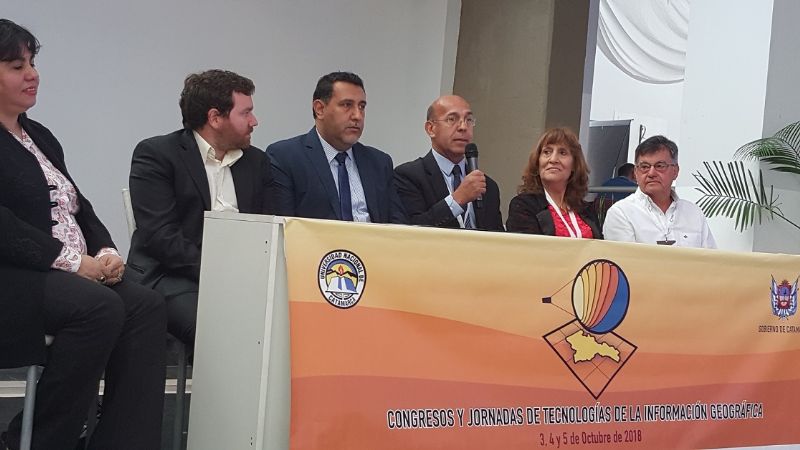 Acto de apertura del Congreso de Tecnología de la Información Geográfica