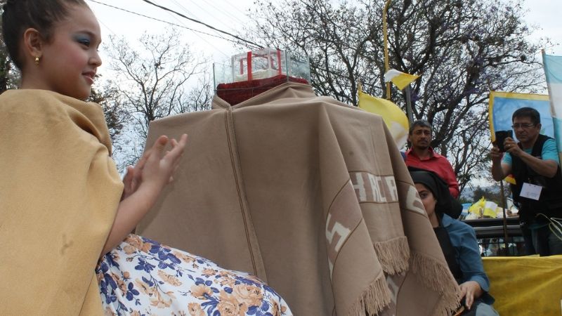 Las reliquias de Esquiú ya están en su tierra natal