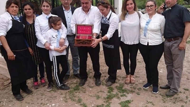 Emotiva ceremonia en El Suncho