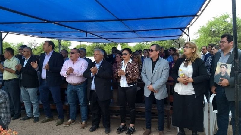 Emotiva ceremonia en El Suncho