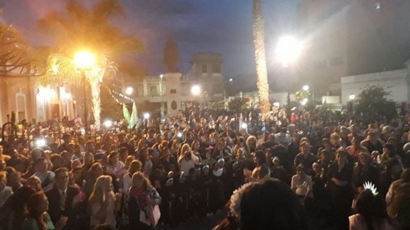 Las mejores fotos de la llegada de las reliquias de Esquiú a su tierra