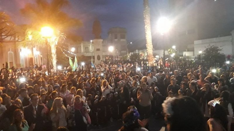 Las mejores fotos de la llegada de las reliquias de Esquiú a su tierra