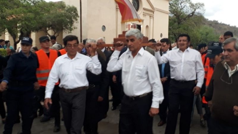 Las mejores fotos de la llegada de las reliquias de Esquiú a su tierra