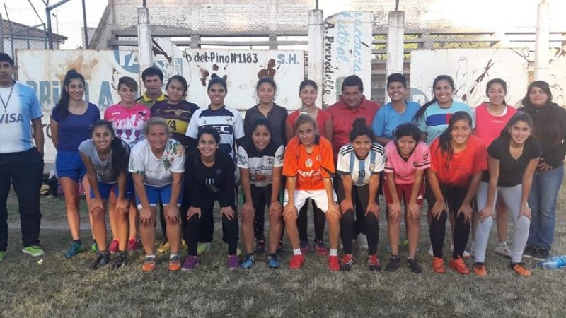 Selección Femenina de Las Chacras en Río Cuarto