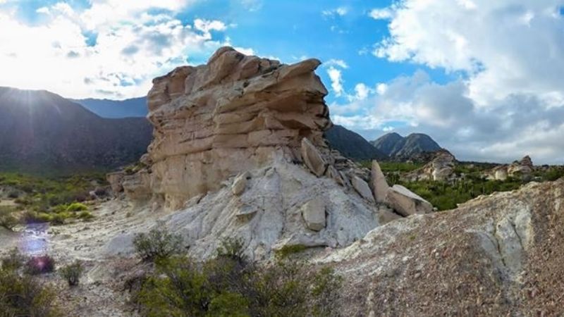 Los paisajes de El Trampeadero