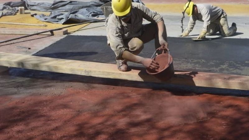 Sánchez supervisó el avance de obras en Santa María