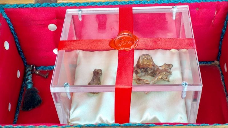 Las reliquias de Esquiú están expuestas en el Santuario de la Virgen del Valle