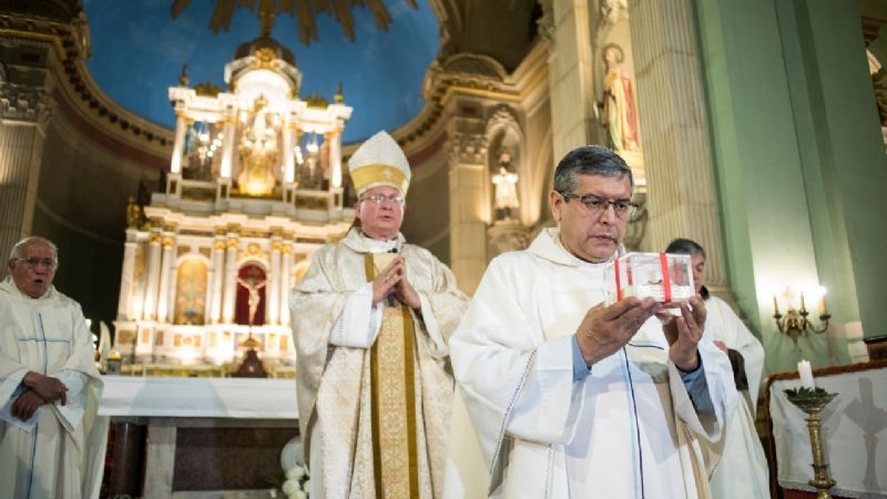 Las reliquias de Esquiú están expuestas en el Santuario de la Virgen del Valle