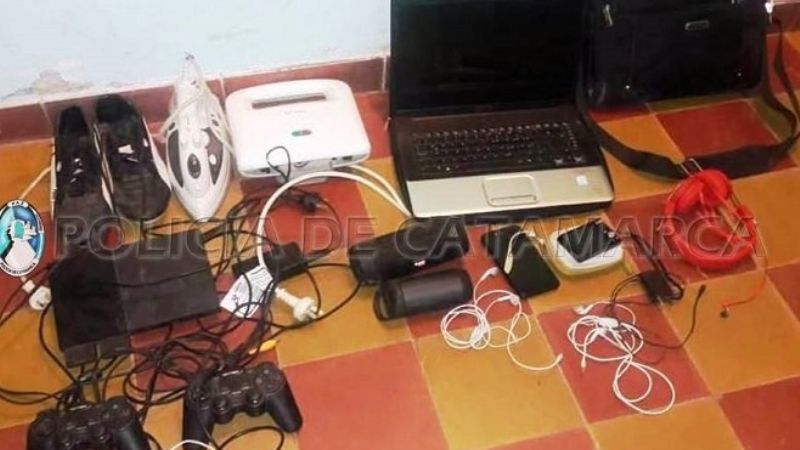 Esclarecen un importante robo en Fiambalá