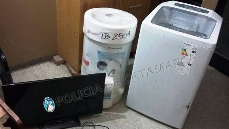 En un registro domiciliario recuperan cosas robadas