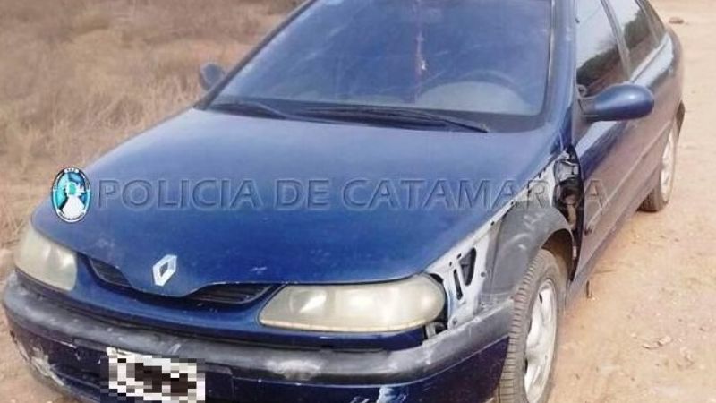Secuestran un automóvil en Capayán