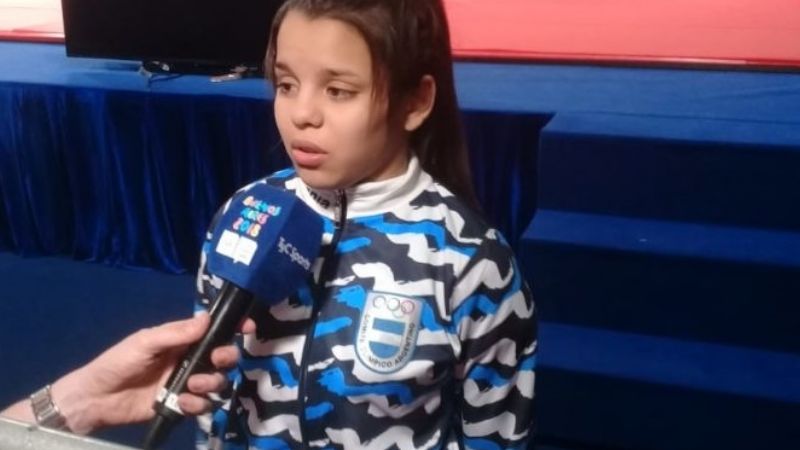 Mikaela Rojas fue 5ta. en los JJ.OO. de la Juventud