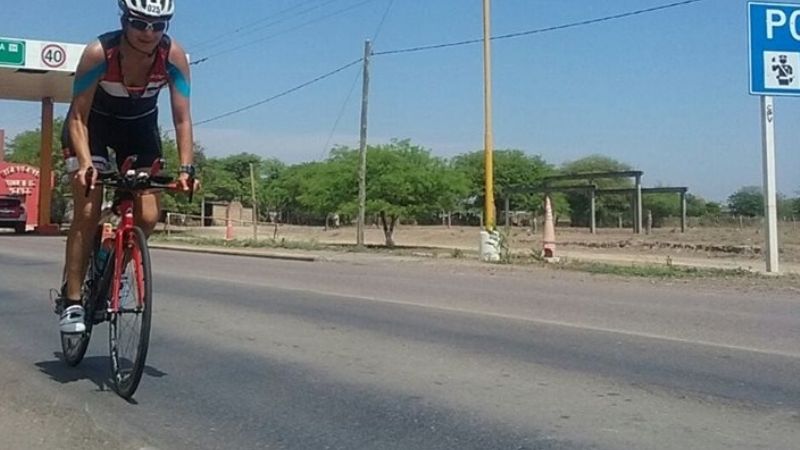 Elisabetta y Ávalos destacados en el Ironman de Santiago