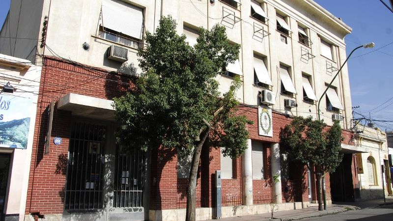 Paro y manifestación en el Correo Argentino