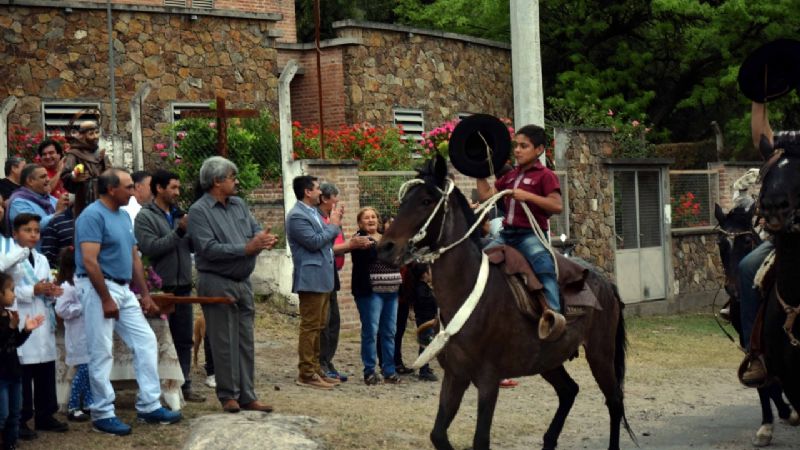 Festejaron a San Francisco de Asís en Pomancillo Este