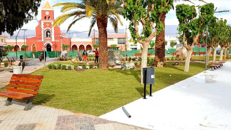 Lucía estará presente en la inauguración de la plaza en Tinogasta