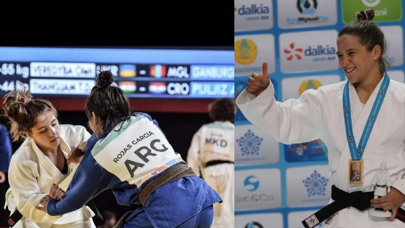 Campeona olímpica felicitó a Mika Rojas