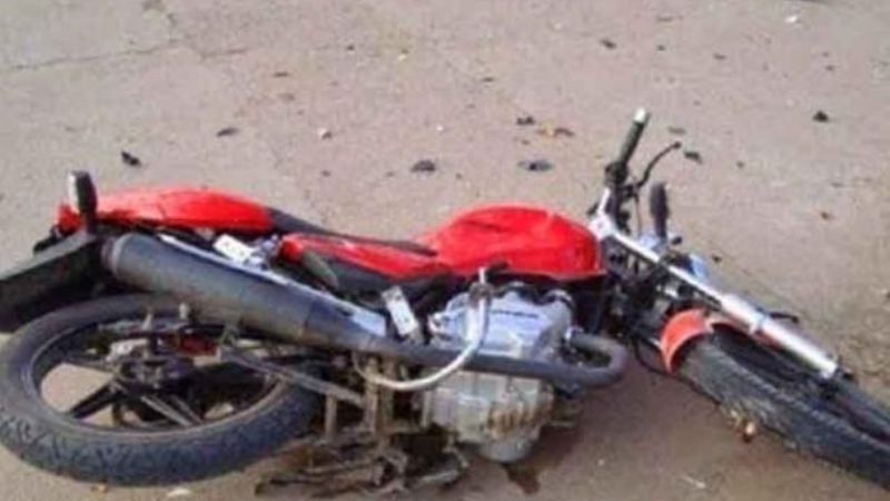 Mujer herida tras protagonizar un accidente con una moto