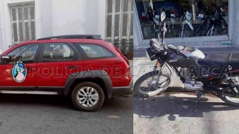 Choque en pleno centro con un herido