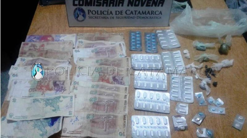 En persecución, atrapan a un joven con ansiolíticos y marihuana