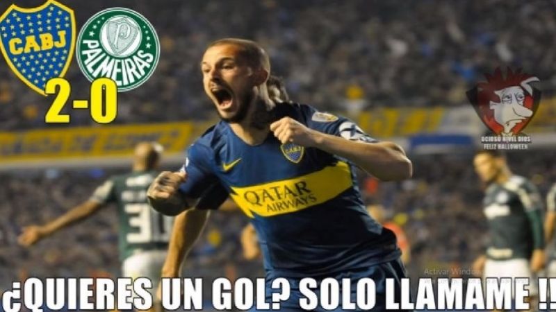 Boca eliminó al Palmeiras, y las redes lo reflejaron