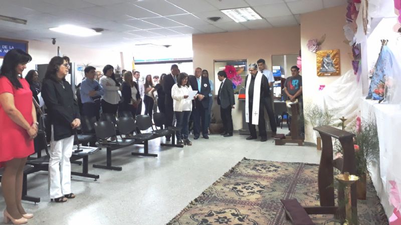 Rentas vistió sus mejores galas para recibir a la Virgen Morenita