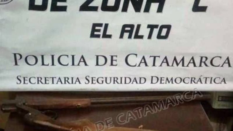 Secuestran una escopeta en El Alto