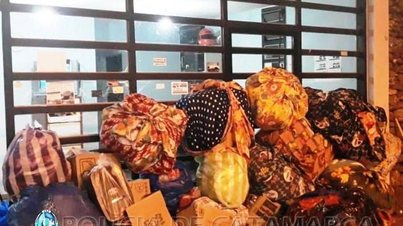 Secuestran mercadería ilegal valuada en 300 mil pesos