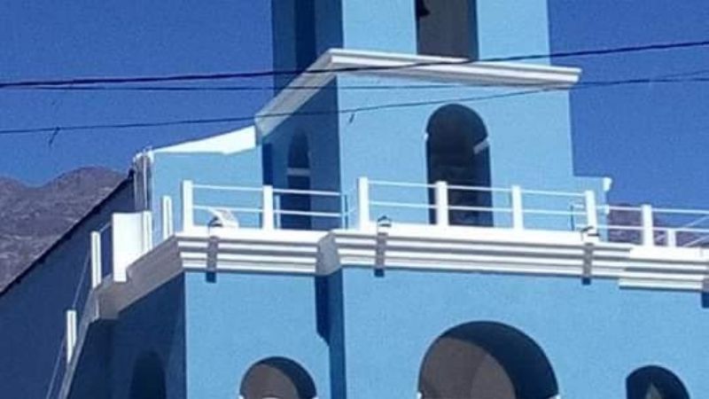 Embellecieron la Iglesia de Mutquín