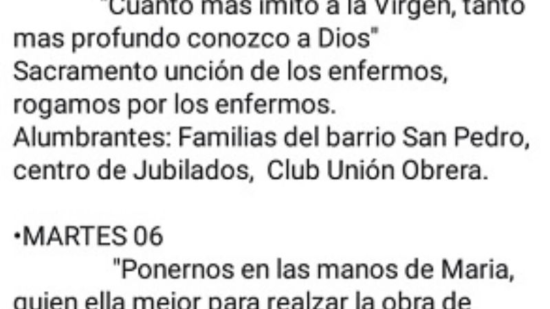 Festividades por el "Señor de la Salud"