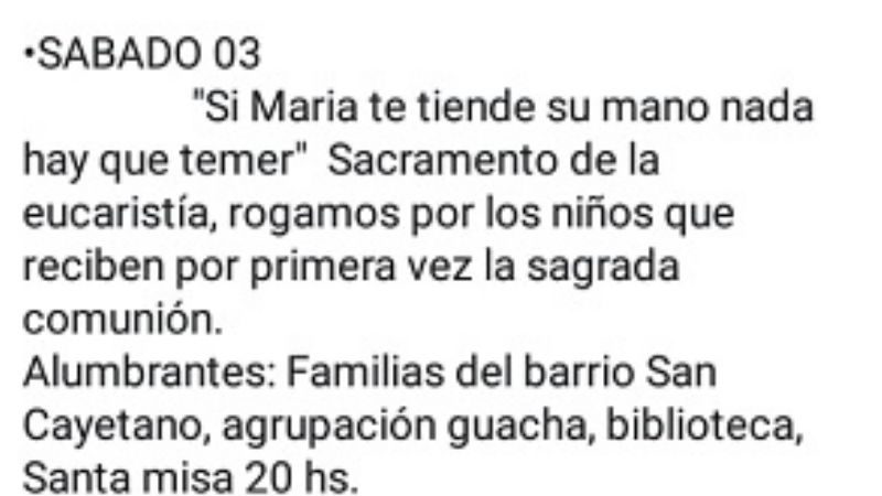 Festividades por el "Señor de la Salud"