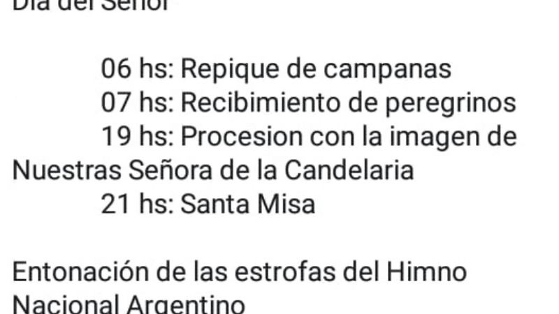 Festividades por el "Señor de la Salud"