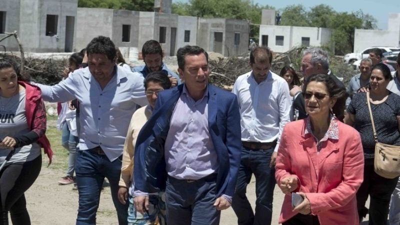 Corpacci recorrió el barrio Valle Hermoso