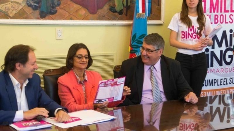Se presentó "Mi Bingo Catamarqueño"