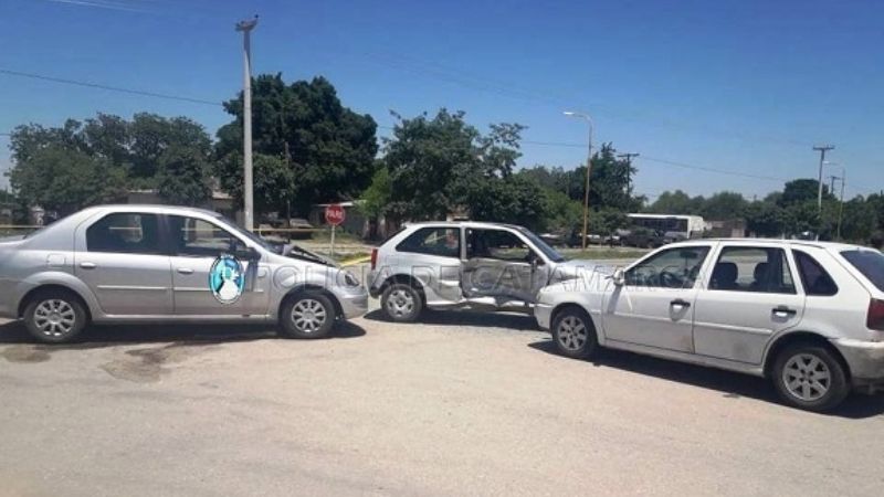 Choque en cadena en Chumbicha