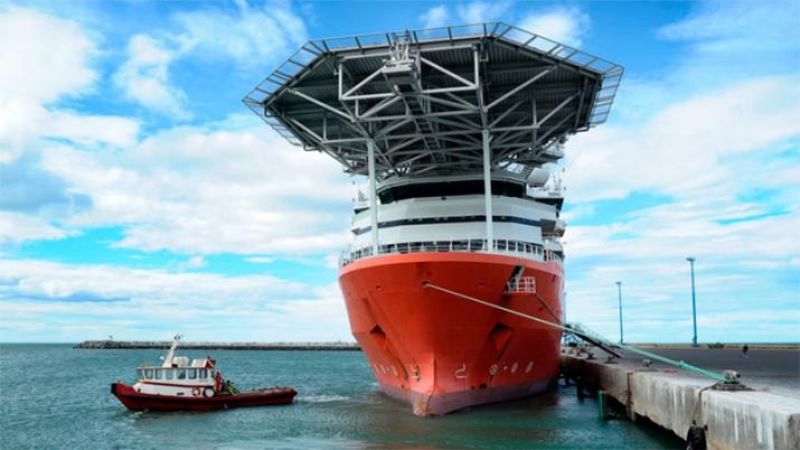 Regresa al mar el barco contratado para buscar el ARA San Juan
