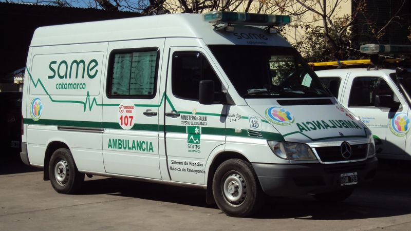 Motociclista herido en un siniestro vial