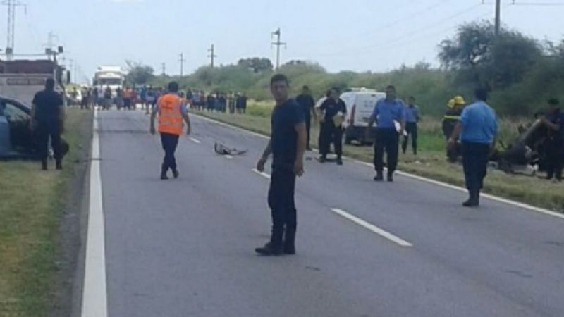 Volcó un auto en la ruta 157 y murió una mujer