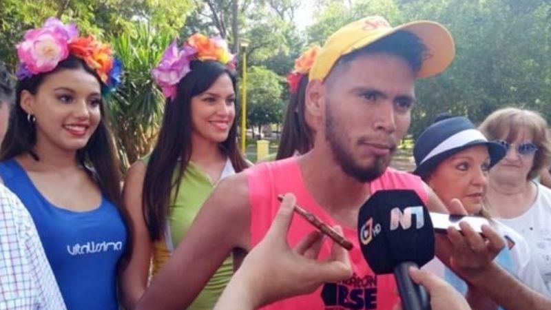 Marcelo Fabricius ganó la prueba atlética de El Liberal