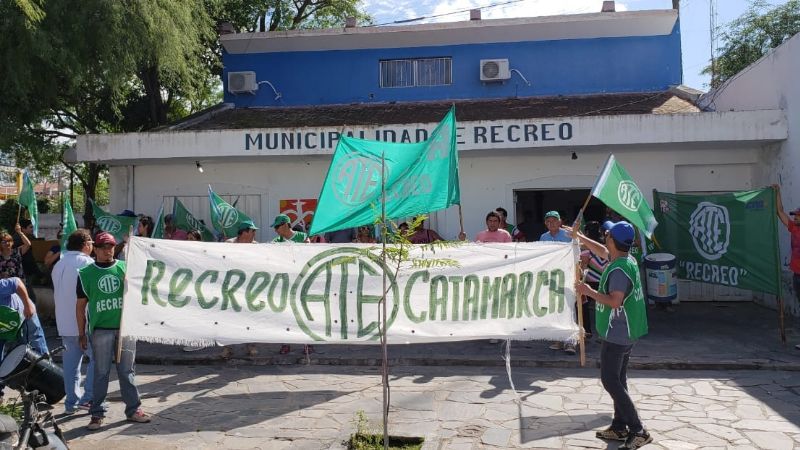 Tercera semana de paro de los municipales de Recreo