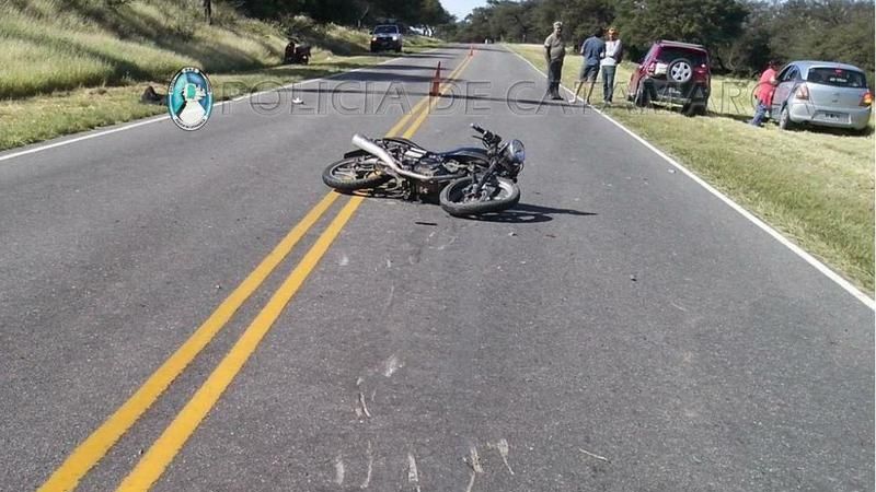 Grave siniestro vial en Fray Mamerto Esquiú