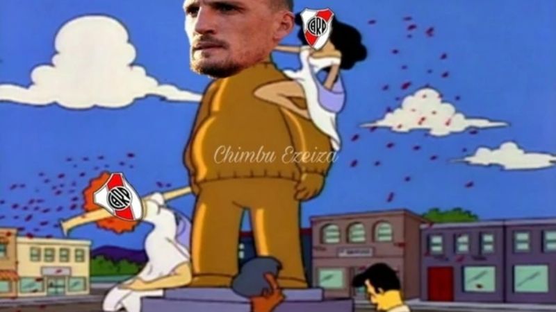 Armani y Gallardo en el foco de las cargadas de la Superfinal
