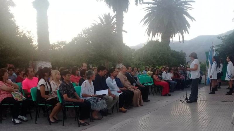 El Obispo consagró el altar y dedicó el templo de Chaquiago