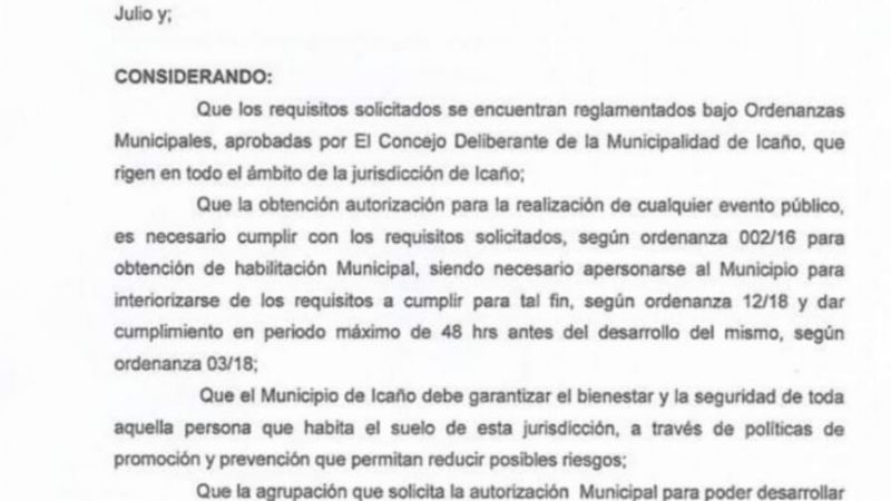 Investigan conexión del accidente fatal en la ruta 157 y “festival no autorizado”