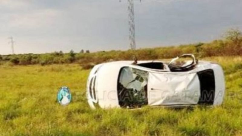 Falleció otro de los ocupantes del auto que volcó en la Ruta 157